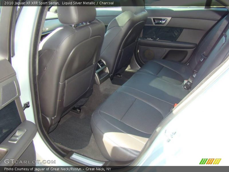 Liquid Silver Metallic / Charcoal 2010 Jaguar XF XFR Sport Sedan