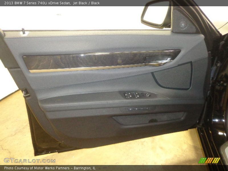 Jet Black / Black 2013 BMW 7 Series 740Li xDrive Sedan