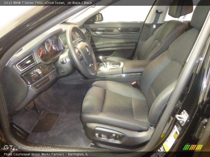 Jet Black / Black 2013 BMW 7 Series 740Li xDrive Sedan