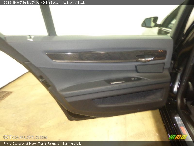 Jet Black / Black 2013 BMW 7 Series 740Li xDrive Sedan