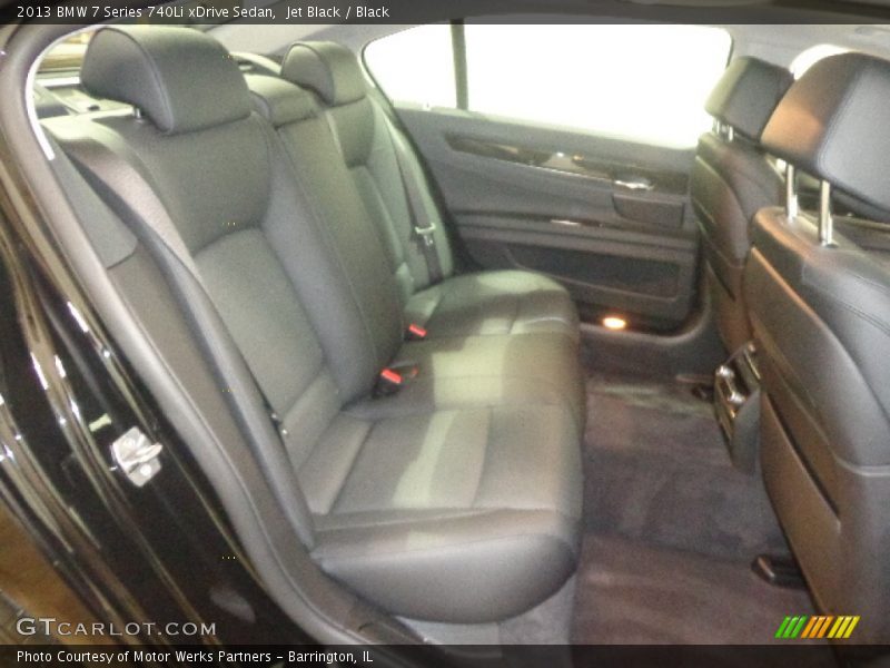 Jet Black / Black 2013 BMW 7 Series 740Li xDrive Sedan