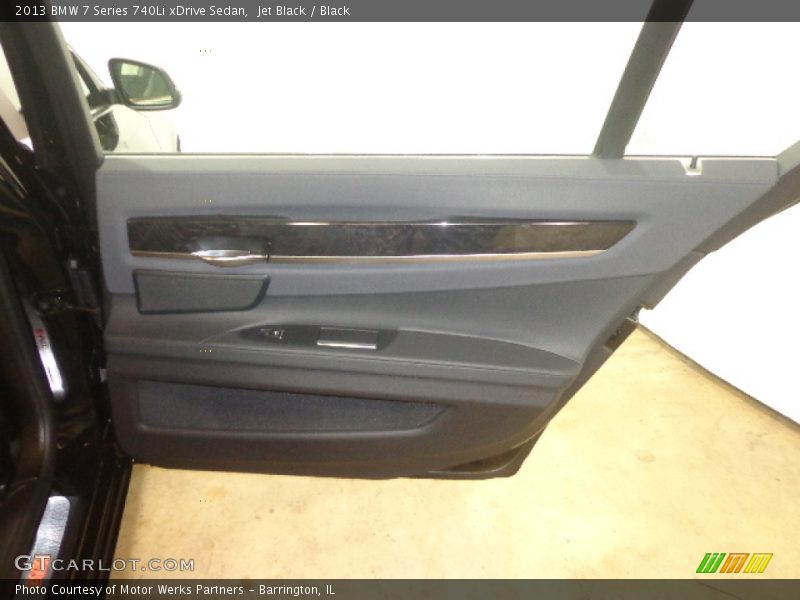 Jet Black / Black 2013 BMW 7 Series 740Li xDrive Sedan
