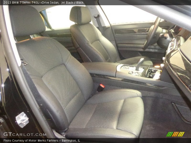 Jet Black / Black 2013 BMW 7 Series 740Li xDrive Sedan