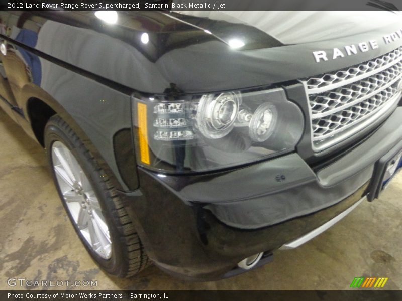 Santorini Black Metallic / Jet 2012 Land Rover Range Rover Supercharged