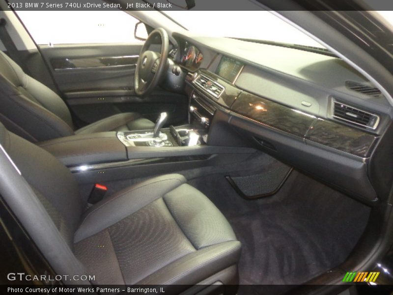Jet Black / Black 2013 BMW 7 Series 740Li xDrive Sedan