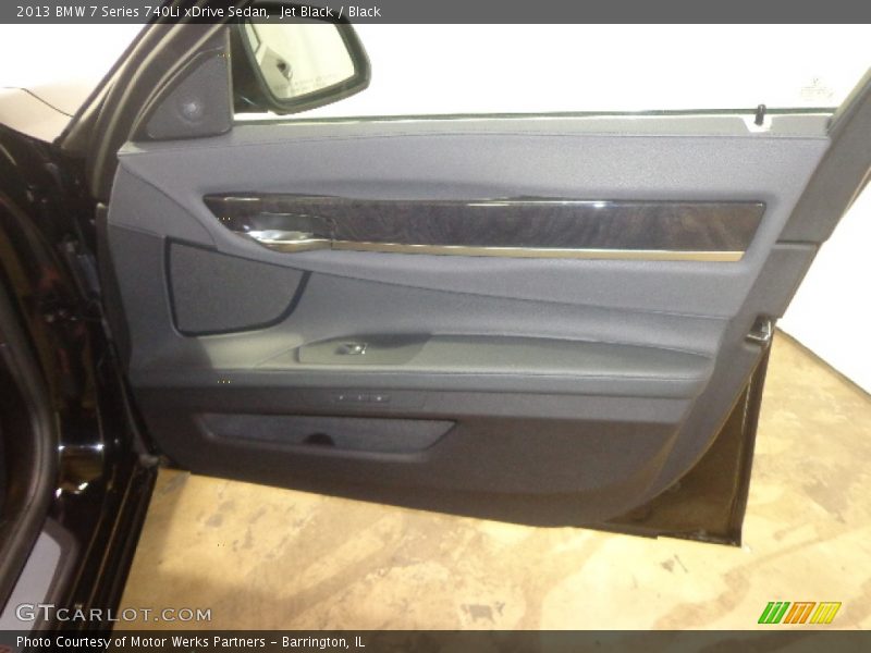 Jet Black / Black 2013 BMW 7 Series 740Li xDrive Sedan