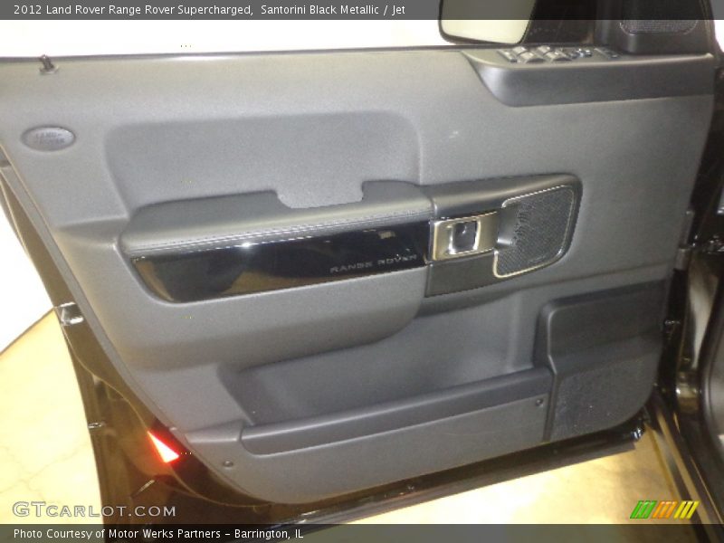 Santorini Black Metallic / Jet 2012 Land Rover Range Rover Supercharged