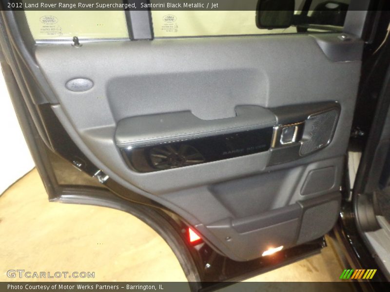 Santorini Black Metallic / Jet 2012 Land Rover Range Rover Supercharged