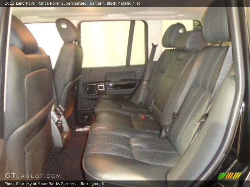 Santorini Black Metallic / Jet 2012 Land Rover Range Rover Supercharged