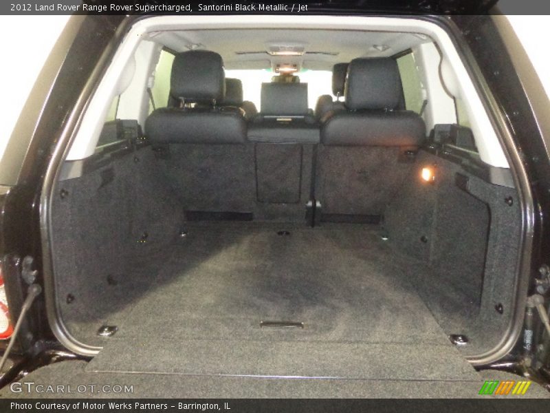 Santorini Black Metallic / Jet 2012 Land Rover Range Rover Supercharged
