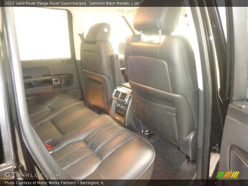 Santorini Black Metallic / Jet 2012 Land Rover Range Rover Supercharged