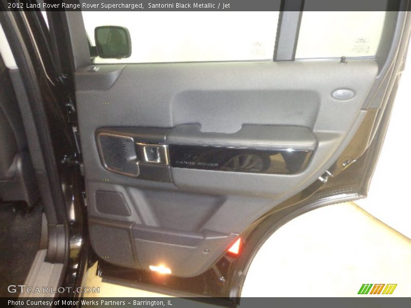 Santorini Black Metallic / Jet 2012 Land Rover Range Rover Supercharged