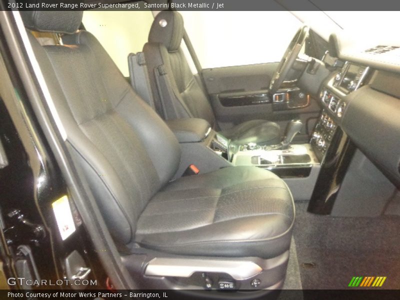 Santorini Black Metallic / Jet 2012 Land Rover Range Rover Supercharged