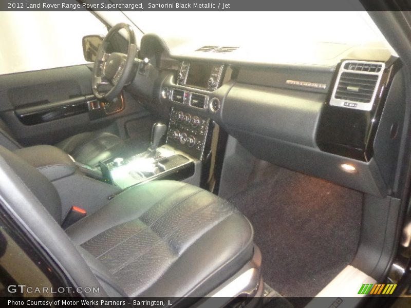 Santorini Black Metallic / Jet 2012 Land Rover Range Rover Supercharged