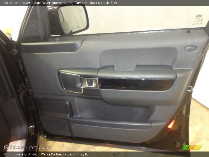 Santorini Black Metallic / Jet 2012 Land Rover Range Rover Supercharged