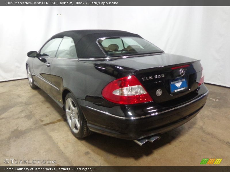 Black / Black/Cappuccino 2009 Mercedes-Benz CLK 350 Cabriolet