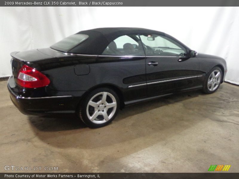 Black / Black/Cappuccino 2009 Mercedes-Benz CLK 350 Cabriolet