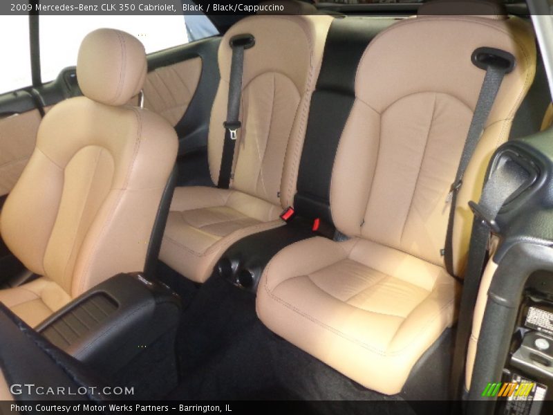 Black / Black/Cappuccino 2009 Mercedes-Benz CLK 350 Cabriolet