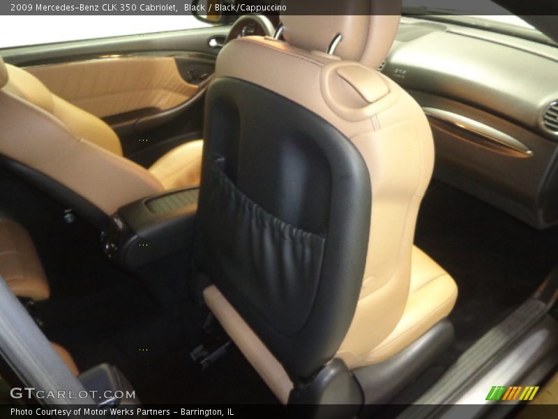 Black / Black/Cappuccino 2009 Mercedes-Benz CLK 350 Cabriolet