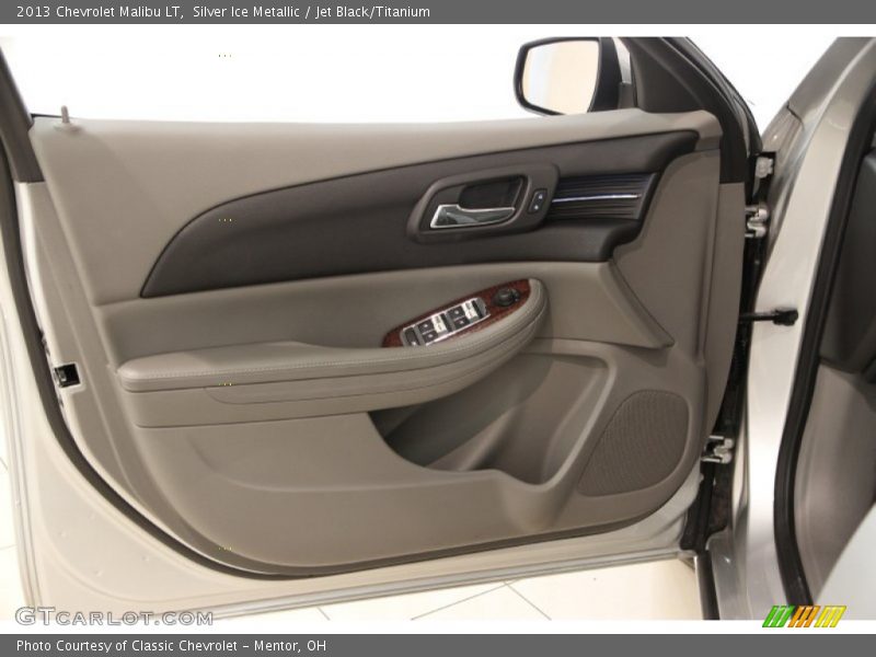 Silver Ice Metallic / Jet Black/Titanium 2013 Chevrolet Malibu LT