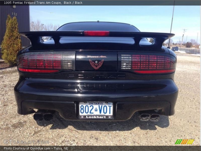Black / Black 1995 Pontiac Firebird Trans Am Coupe