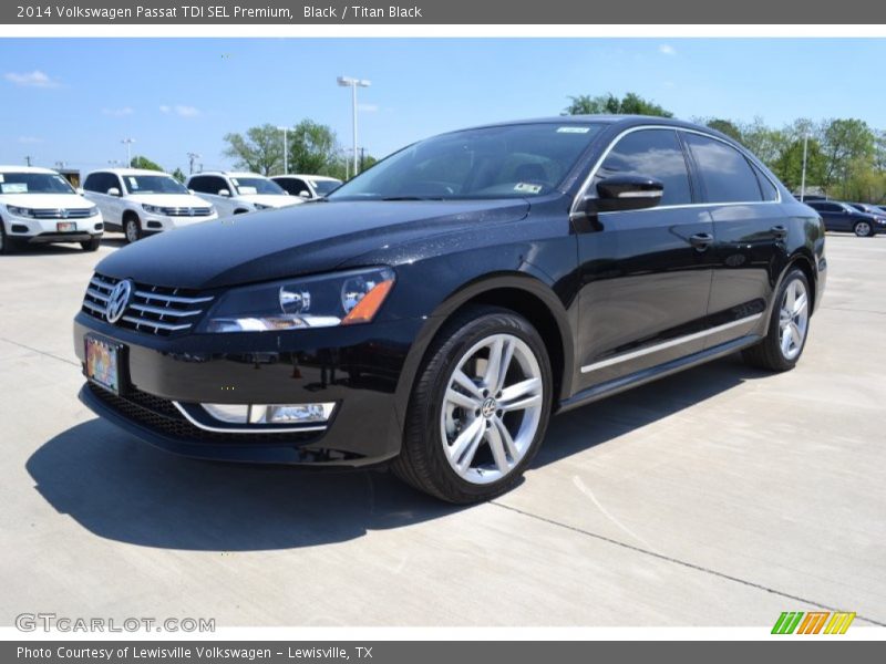 Black / Titan Black 2014 Volkswagen Passat TDI SEL Premium