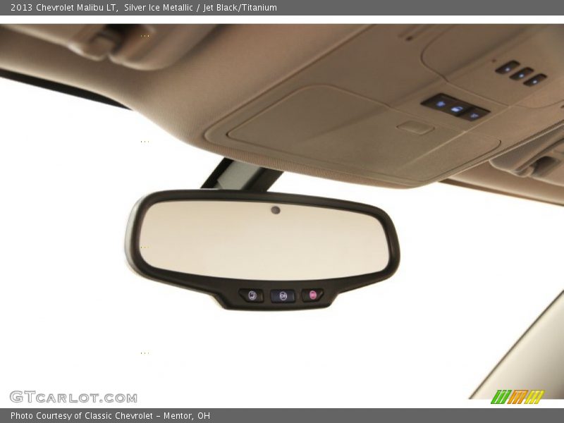 Silver Ice Metallic / Jet Black/Titanium 2013 Chevrolet Malibu LT