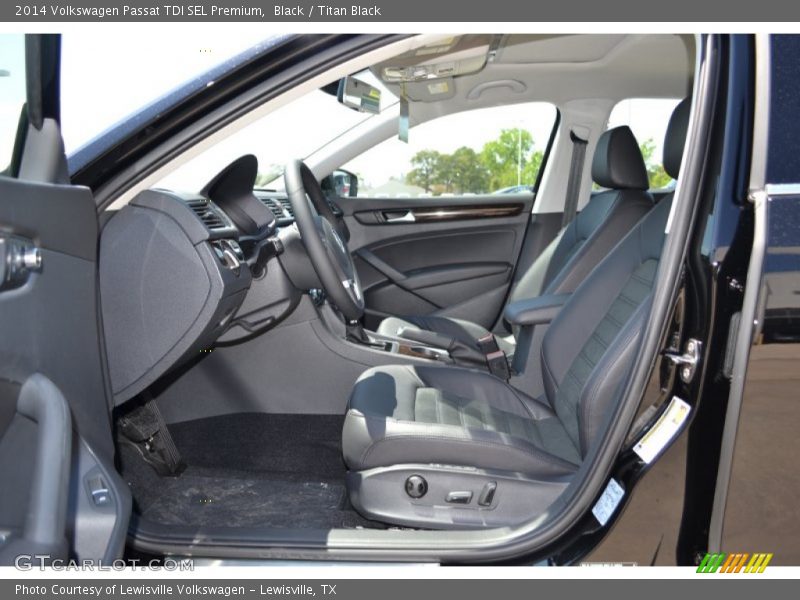 Black / Titan Black 2014 Volkswagen Passat TDI SEL Premium