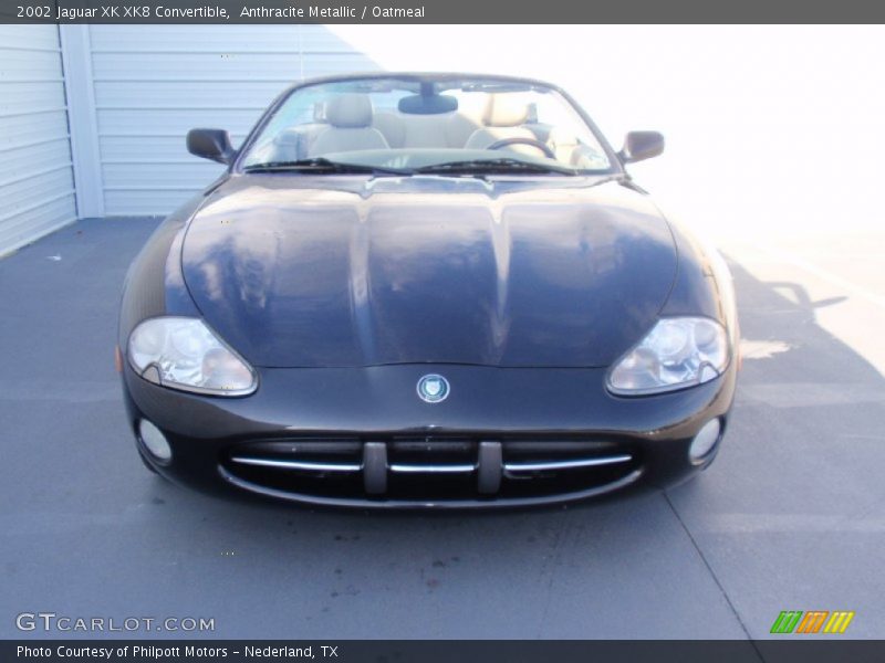 Anthracite Metallic / Oatmeal 2002 Jaguar XK XK8 Convertible