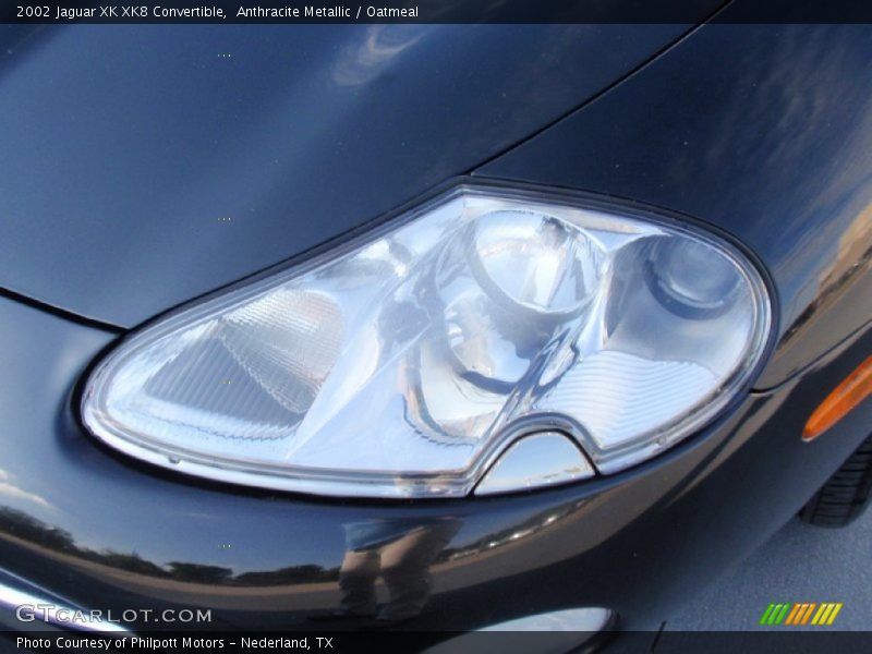 Anthracite Metallic / Oatmeal 2002 Jaguar XK XK8 Convertible