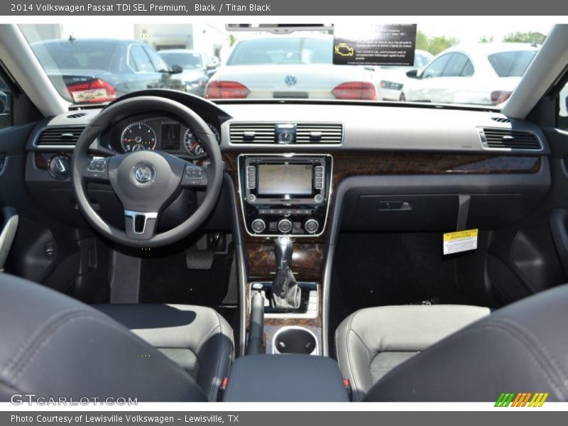 Black / Titan Black 2014 Volkswagen Passat TDI SEL Premium