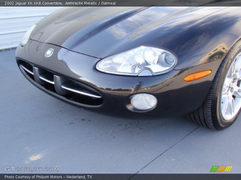 Anthracite Metallic / Oatmeal 2002 Jaguar XK XK8 Convertible