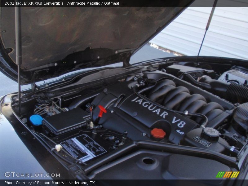 Anthracite Metallic / Oatmeal 2002 Jaguar XK XK8 Convertible