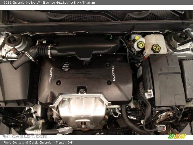 Silver Ice Metallic / Jet Black/Titanium 2013 Chevrolet Malibu LT