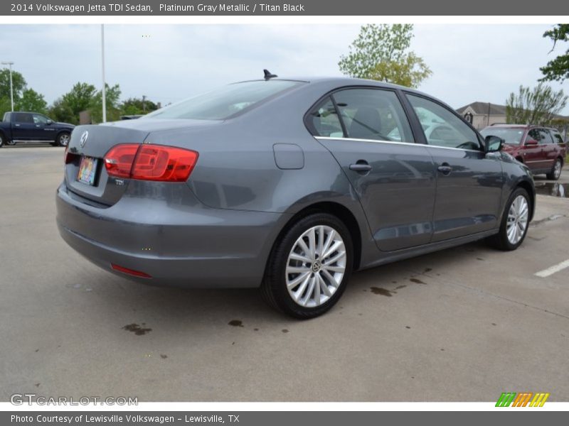 Platinum Gray Metallic / Titan Black 2014 Volkswagen Jetta TDI Sedan