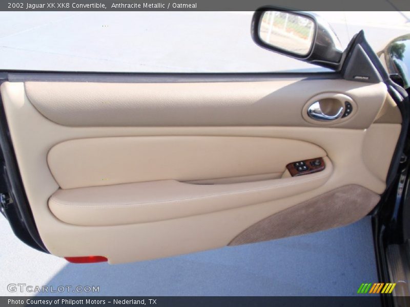 Anthracite Metallic / Oatmeal 2002 Jaguar XK XK8 Convertible