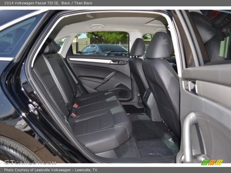 Black / Titan Black 2014 Volkswagen Passat TDI SE