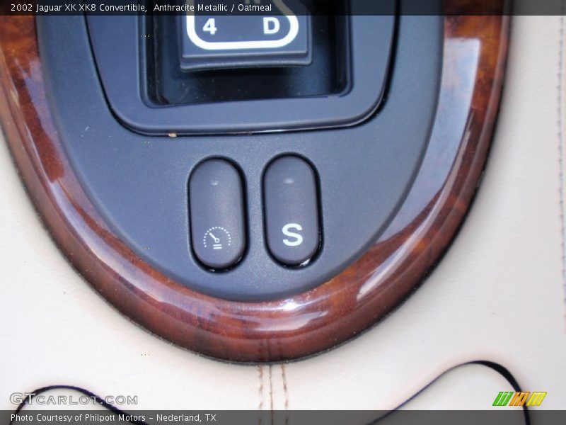 Anthracite Metallic / Oatmeal 2002 Jaguar XK XK8 Convertible