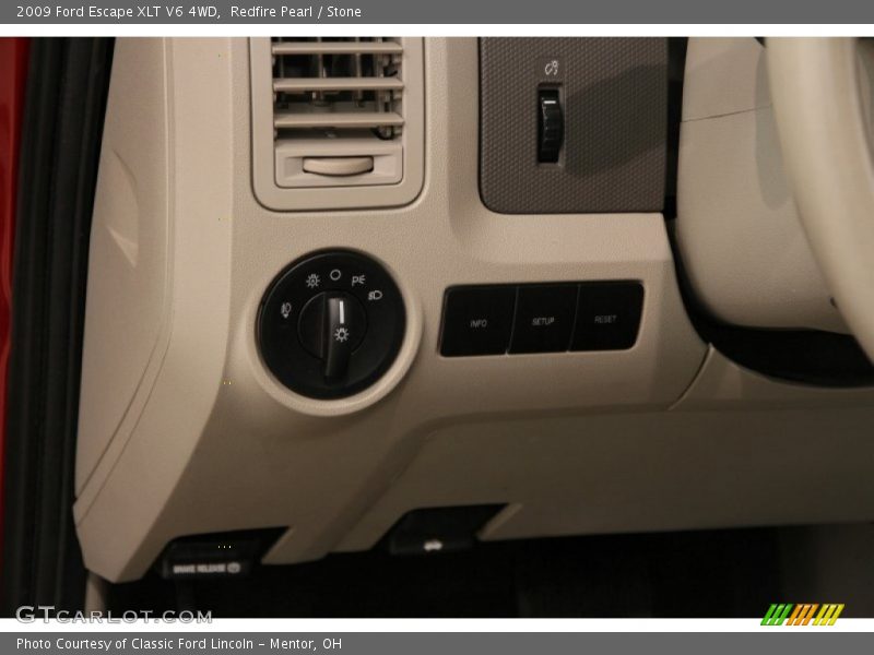 Redfire Pearl / Stone 2009 Ford Escape XLT V6 4WD
