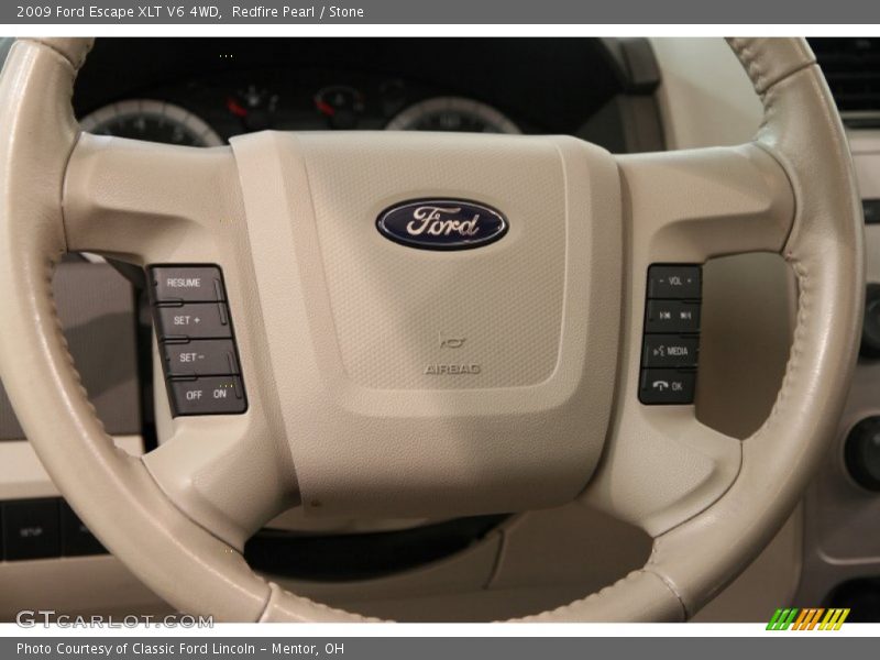 Redfire Pearl / Stone 2009 Ford Escape XLT V6 4WD
