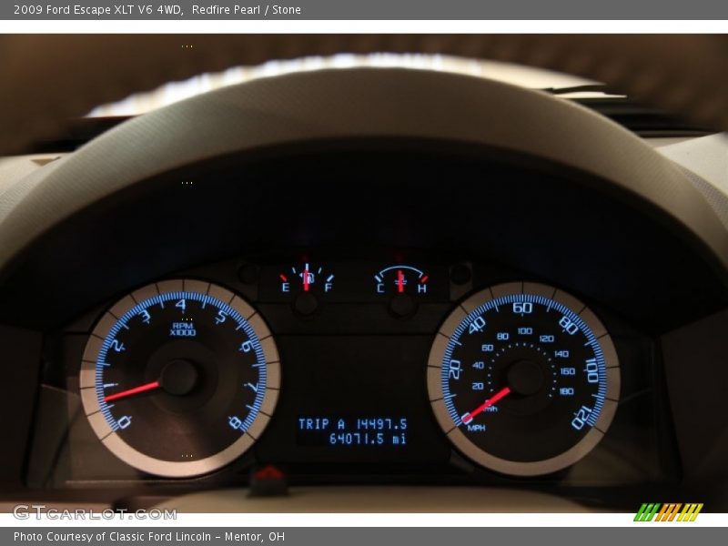 Redfire Pearl / Stone 2009 Ford Escape XLT V6 4WD