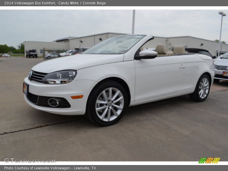 Candy White / Cornsilk Beige 2014 Volkswagen Eos Komfort