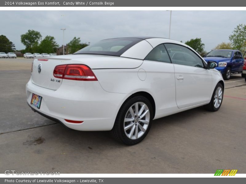 Candy White / Cornsilk Beige 2014 Volkswagen Eos Komfort