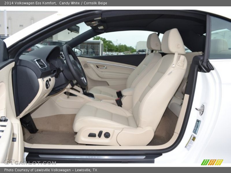 Candy White / Cornsilk Beige 2014 Volkswagen Eos Komfort