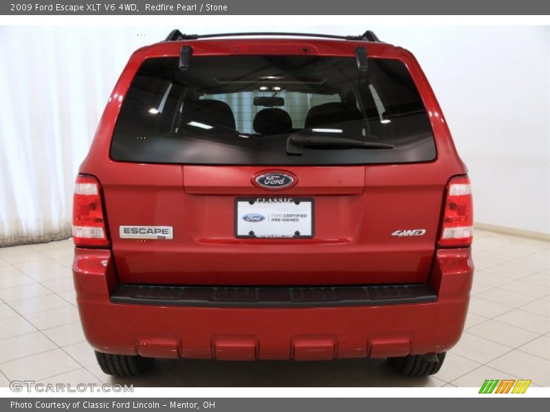 Redfire Pearl / Stone 2009 Ford Escape XLT V6 4WD