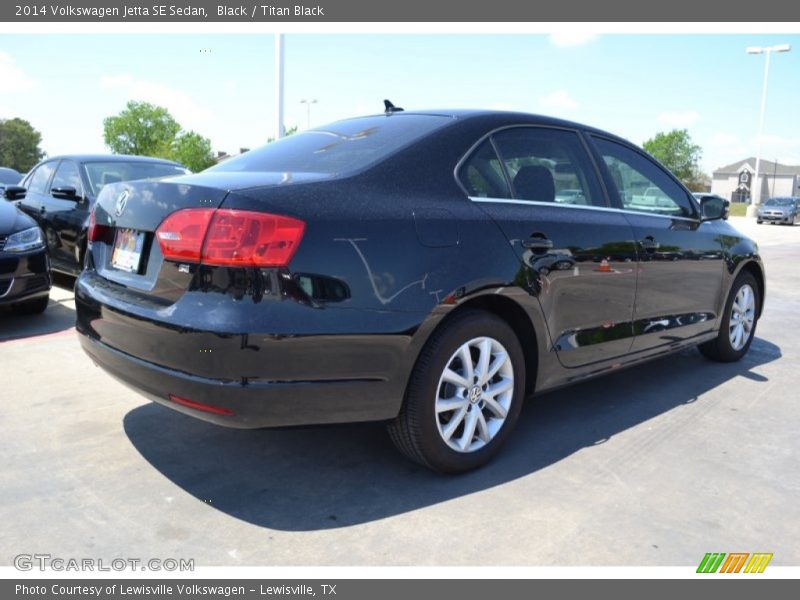 Black / Titan Black 2014 Volkswagen Jetta SE Sedan