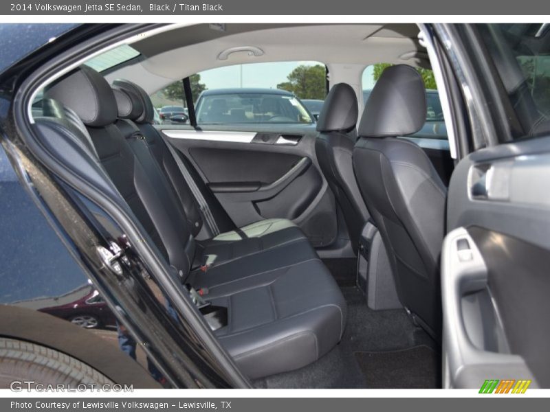 Black / Titan Black 2014 Volkswagen Jetta SE Sedan