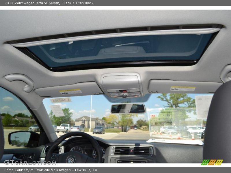 Black / Titan Black 2014 Volkswagen Jetta SE Sedan