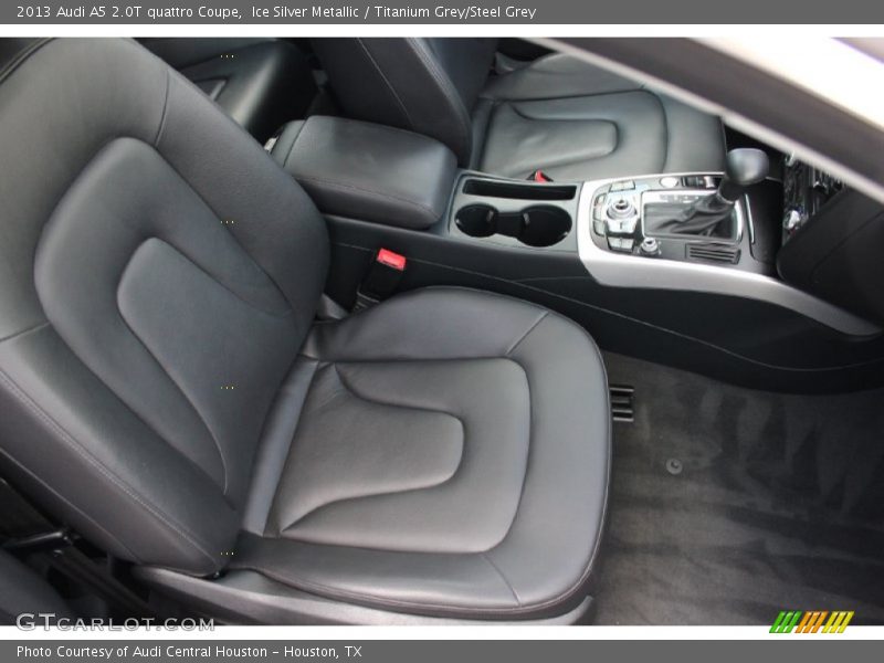 Ice Silver Metallic / Titanium Grey/Steel Grey 2013 Audi A5 2.0T quattro Coupe