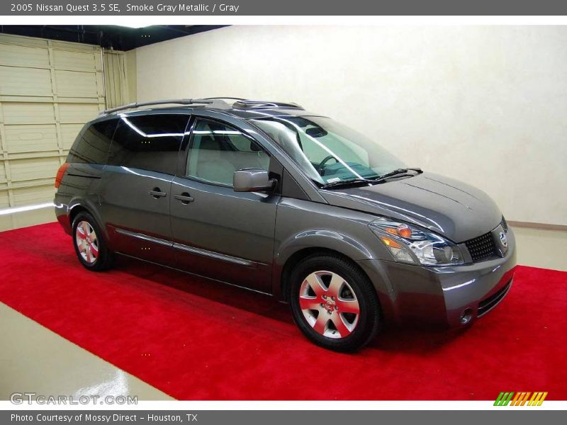 Smoke Gray Metallic / Gray 2005 Nissan Quest 3.5 SE